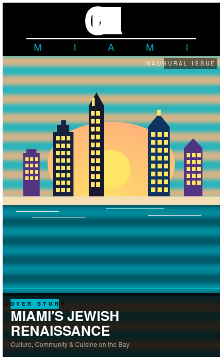 L'Chaim Magazine Miami Cover
